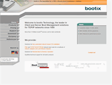 Tablet Screenshot of bootix.com